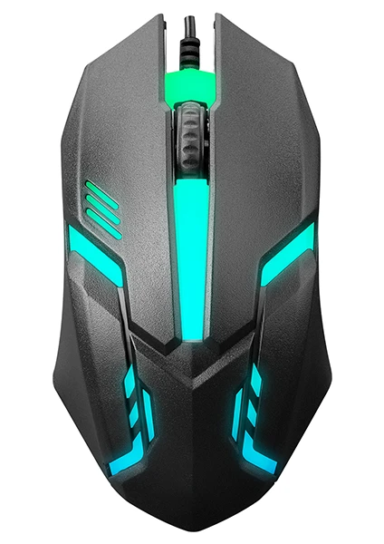 RealForce KM-G77 RGB USB Aydınlatmalı Klavye Mouse Set Siyah (TR-Q)